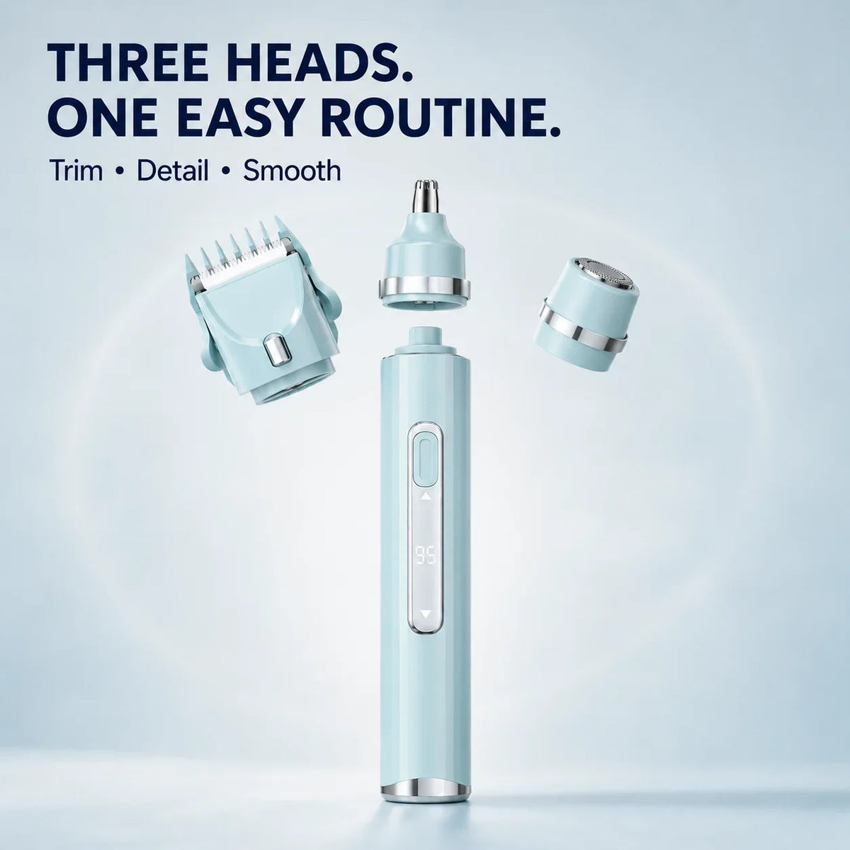 Purpose-Built 3-in-1 Women’s Electric Grooming Trimmer – Trim, Shave