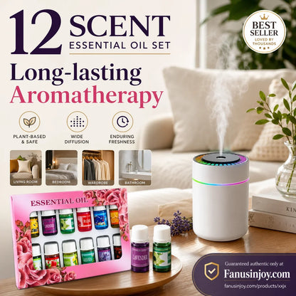 Fresh-Scent Fragrance in a Compact 3ml Size