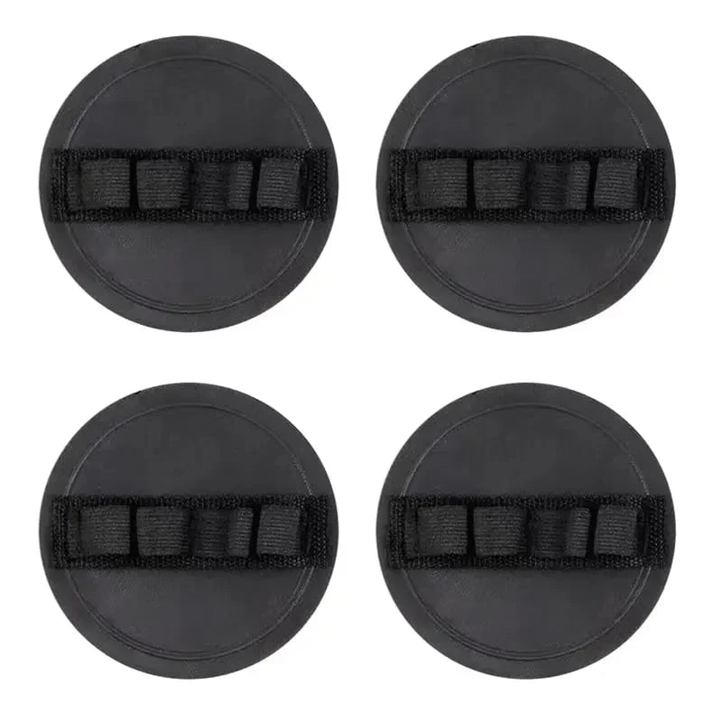 Easy-Care 4 Counts Soft Rubber Shower Scrubber for Efficient