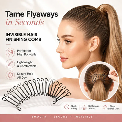 Purpose-Built Flexible Invisible Grip Flyaway Hair
