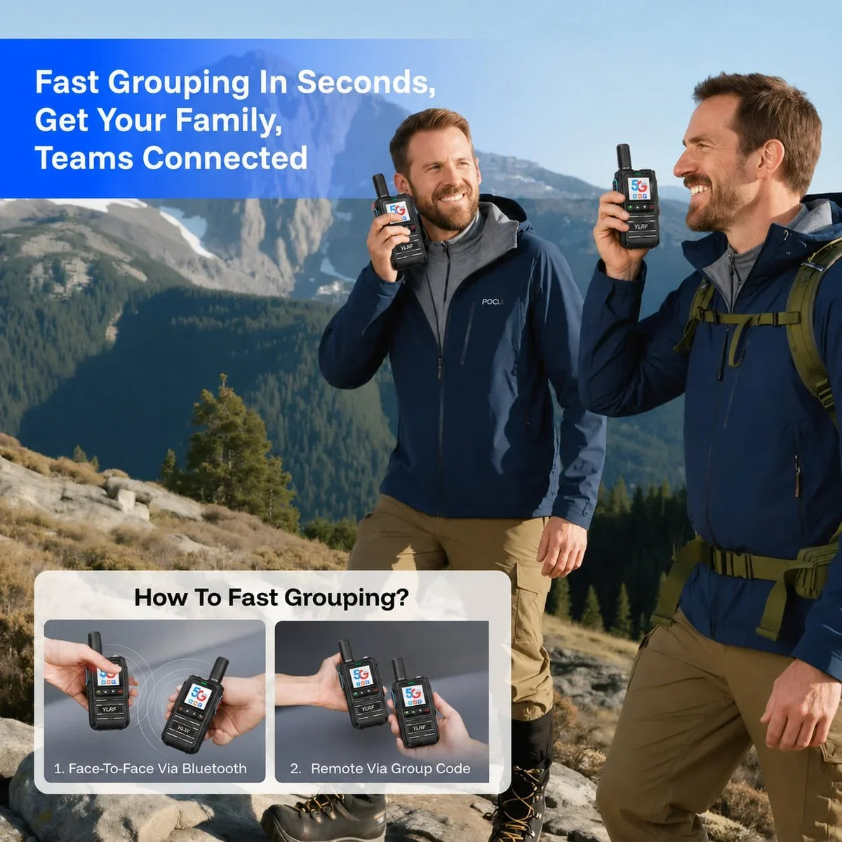 Convenient 4G LTE Global Walkie Talkie – Free SIM for Everyday Setup