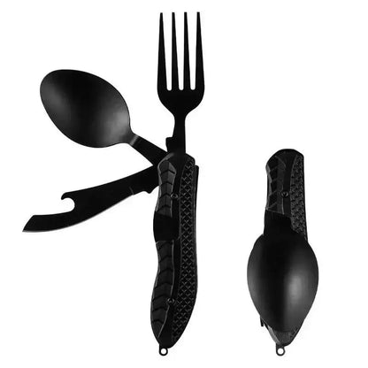 Purpose-Built 4-in-1 Detachable Folding Camping Utensil