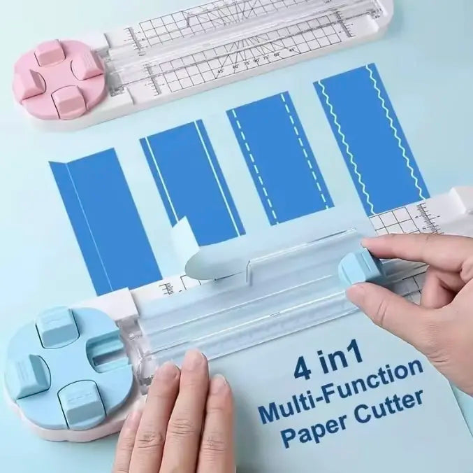 Versatile 4-in-1 Paper Cutter & Trimmer