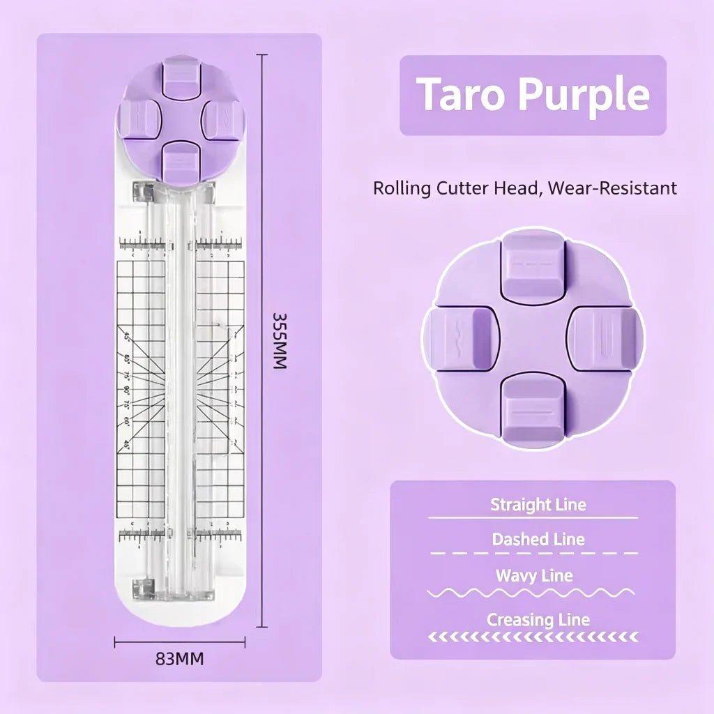 Versatile 4-in-1 Paper Cutter & Trimmer