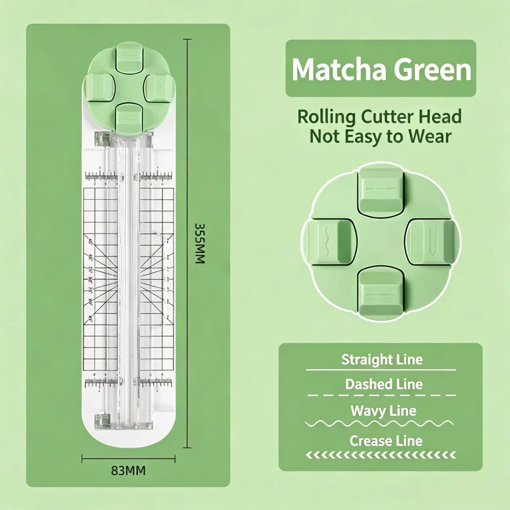 Versatile 4-in-1 Paper Cutter & Trimmer