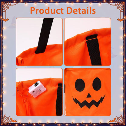 Decorative Early 4 Pcs Candy Bucket with LED