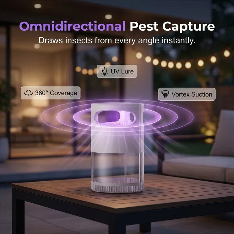 Quiet UV Mosquito Trap for Peaceful, Bug-Free Spaces