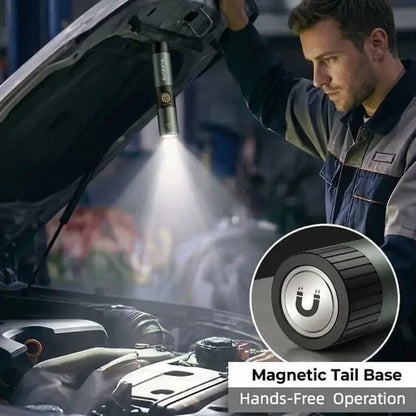 Convenient 5-in-1 Magnetic – Multi-Color Torch for Everyday Setup