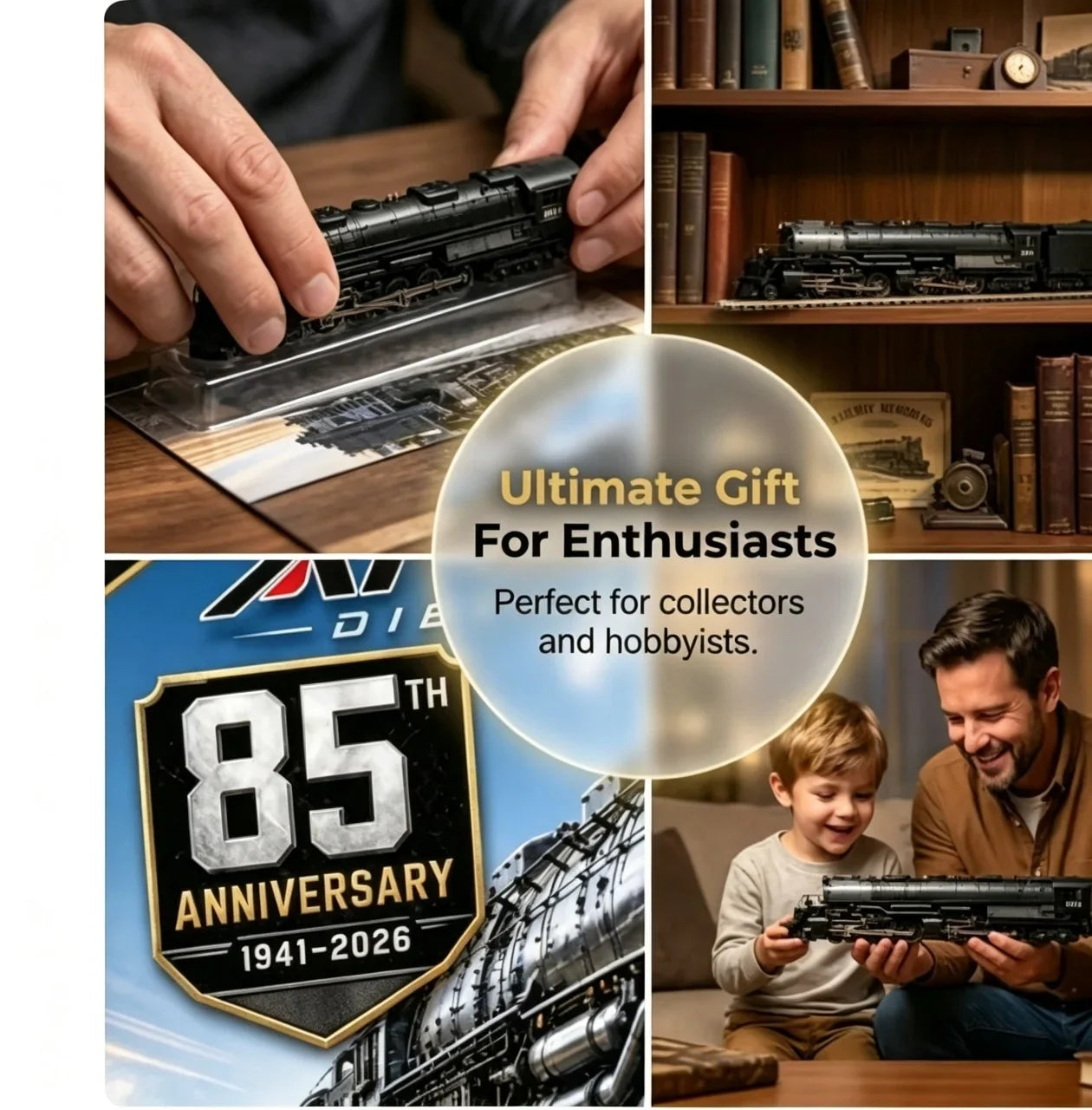 Purpose-Built 85th Anniversary Steam Giant Die-Cast