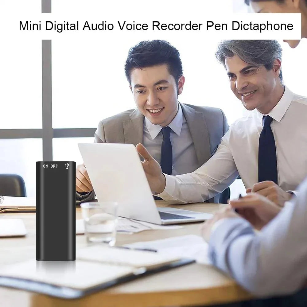 Purpose-Built 8GB Professional Voice Activated Digital Recorder & MP3