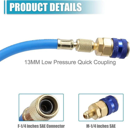 Vehicle-Ready AC Oil Dye Injector Kit for Garage Use