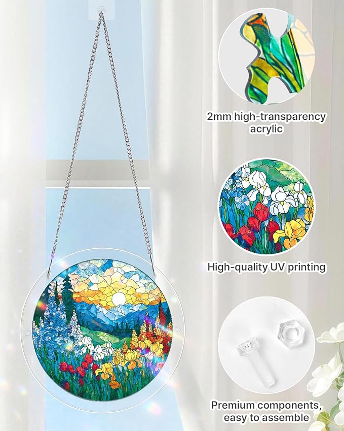 Hands-On Acrylic Jigsaw Puzzle Suncatcher for Creative Play