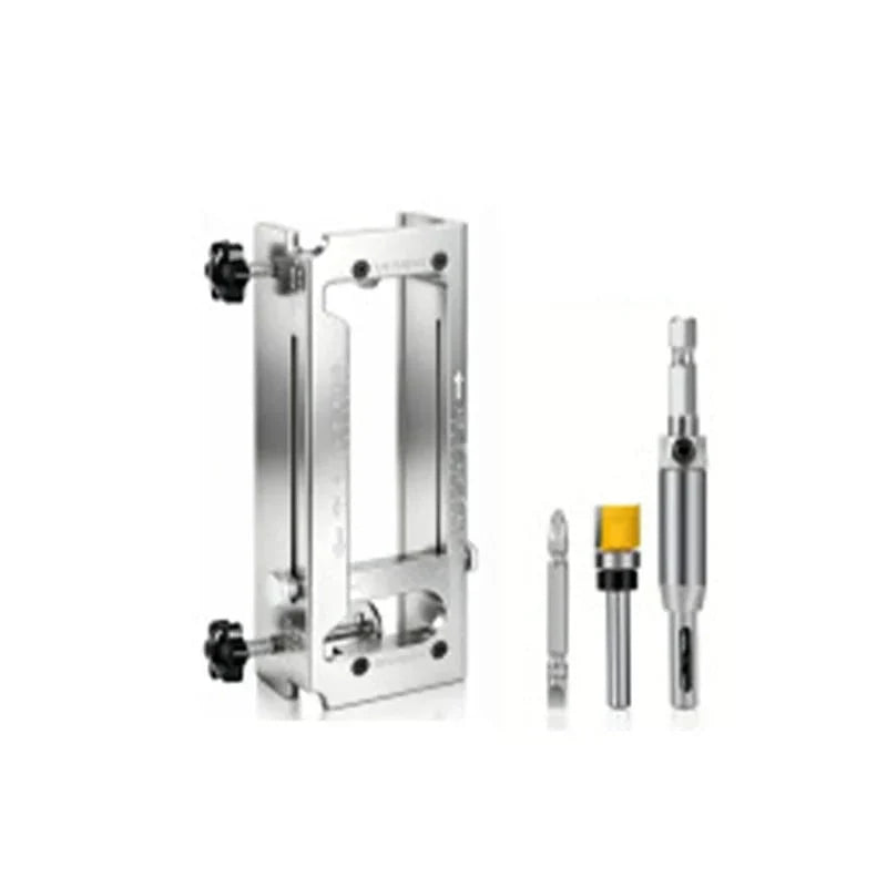 Adjustable Jig for Routing Door Hinge Mortises