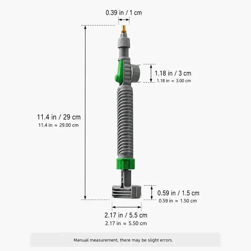 Purpose-Built Reusable Bottle Pressure Sprayer – 2-Mode Plant