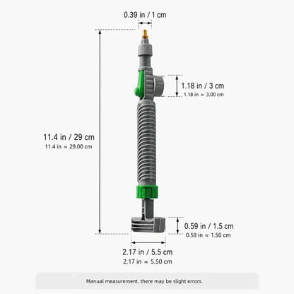 Purpose-Built Reusable Bottle Pressure Sprayer – 2-Mode Plant
