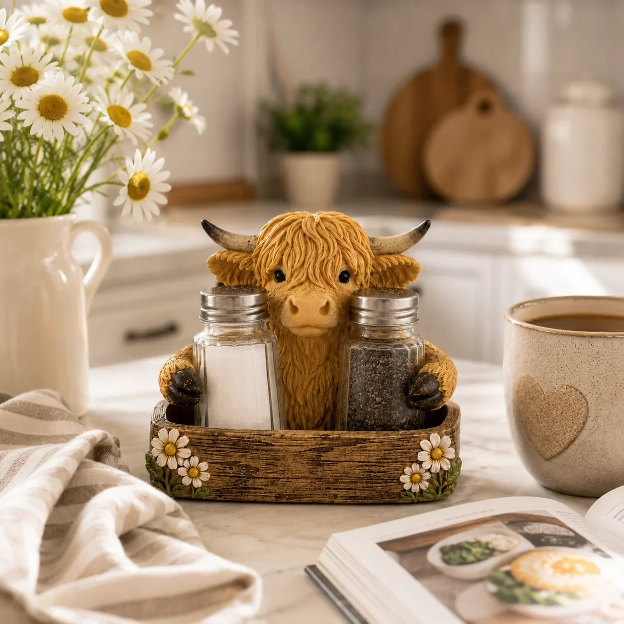 Purpose-Built Adorable Highland Cow Farmhouse Collection – Salt &