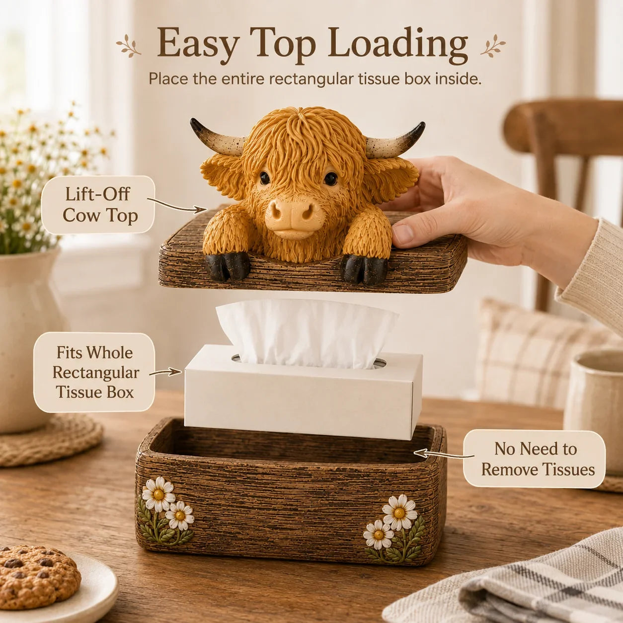 Purpose-Built Adorable Highland Cow Farmhouse Collection – Salt &
