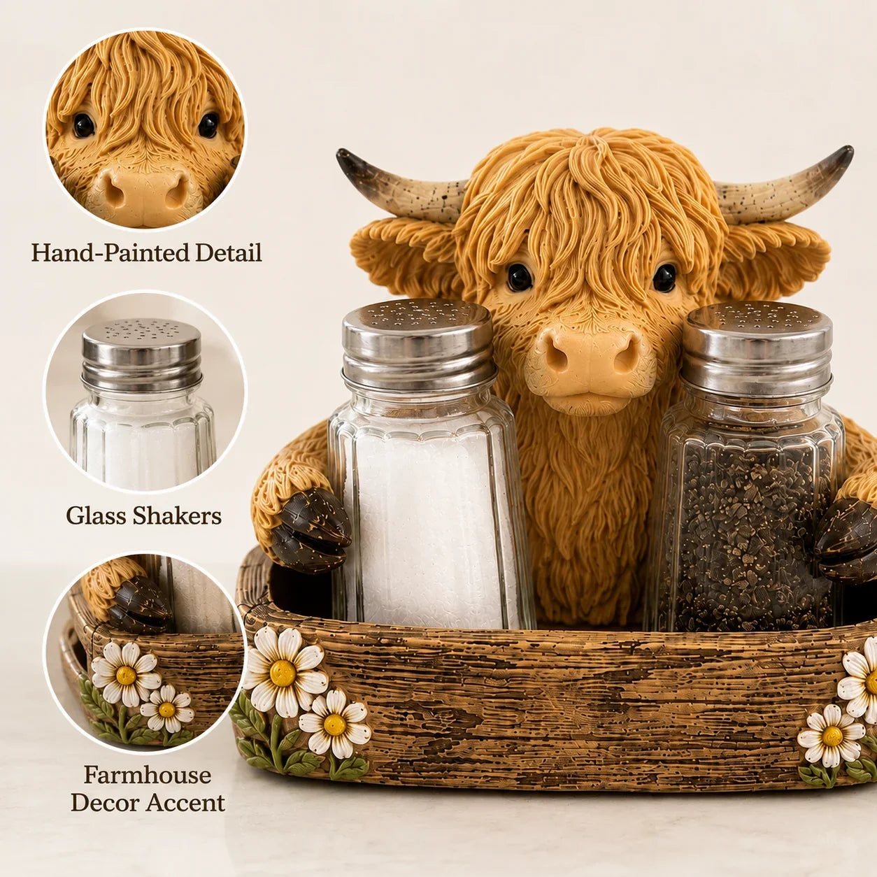 Purpose-Built Adorable Highland Cow Farmhouse Collection – Salt &