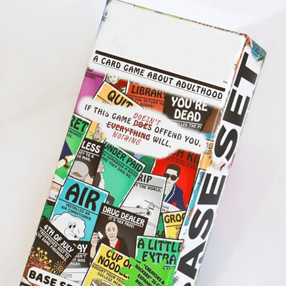Dark-Humor Adulthood Life Simulation Party Card Game