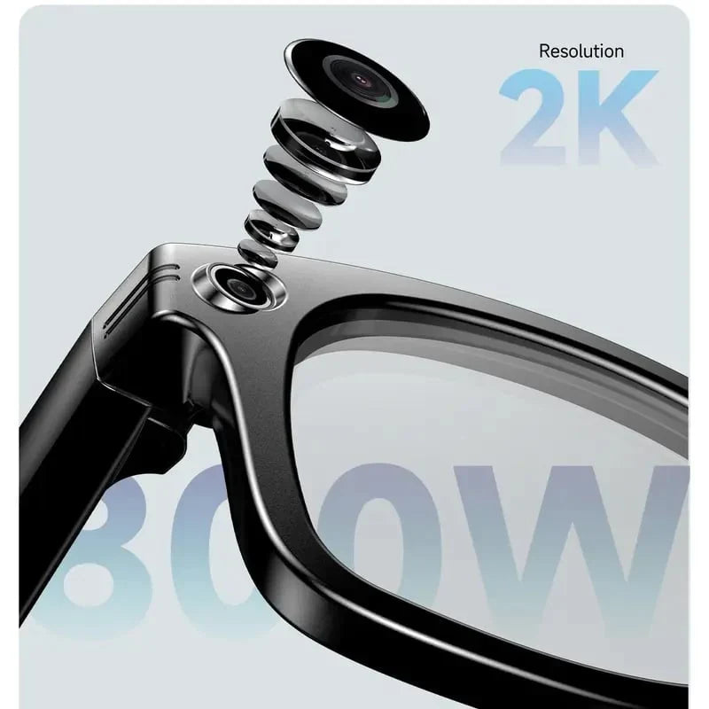 Distinctive Smart AI Translation Camera Bluetooth Glasses – 8 MP