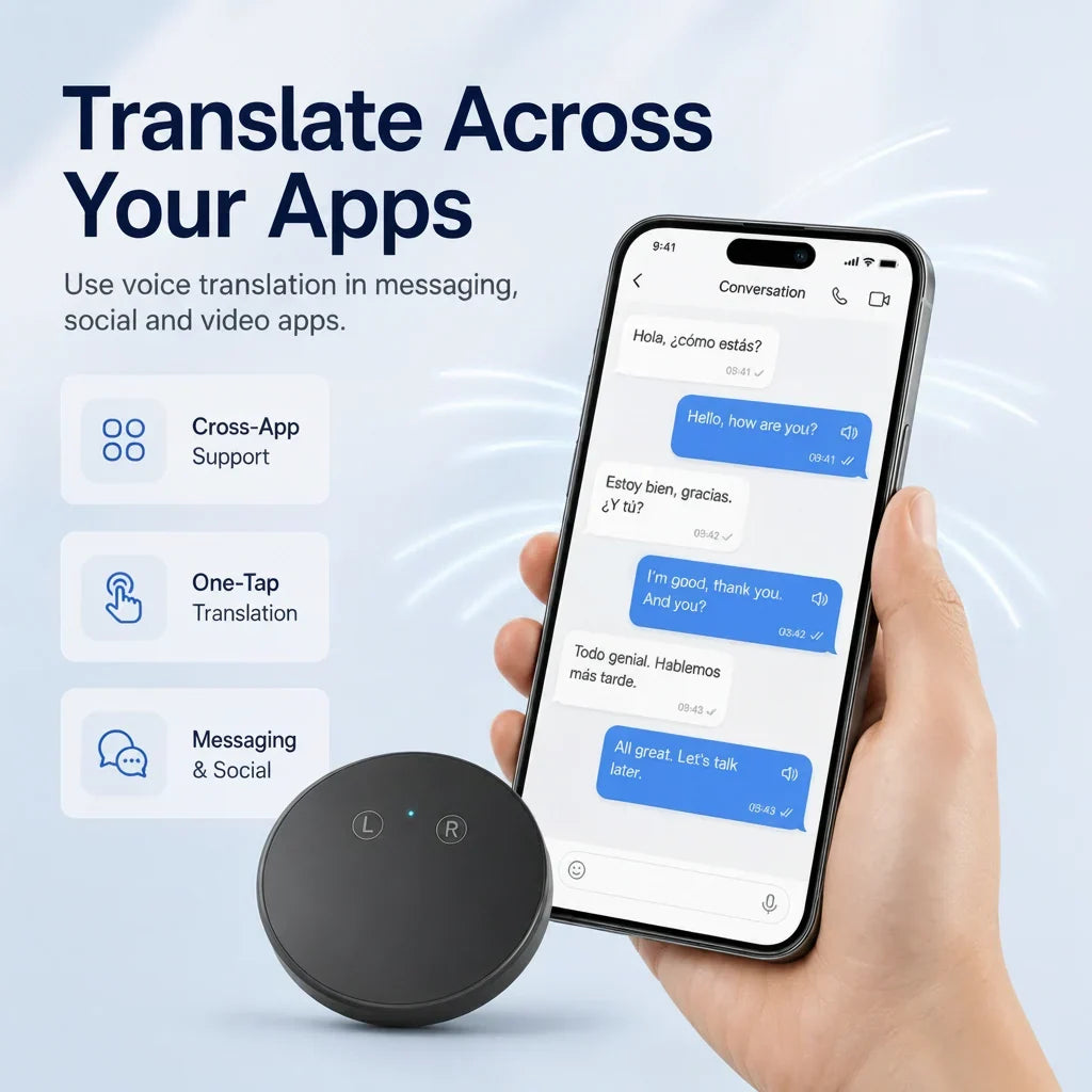 Purpose-Built AI Pocket Translator – Real-Time Two-Way Voice