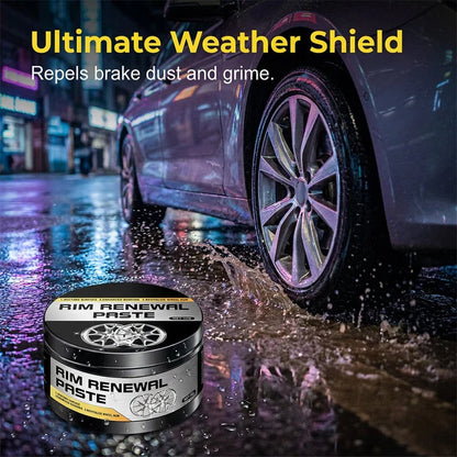 Vehicle-Ready All-in-One Wheel Care & Restoration Paste for Garage Use