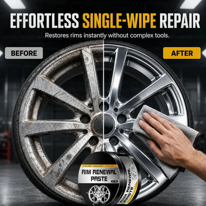 Vehicle-Ready All-in-One Wheel Care & Restoration Paste for Garage Use