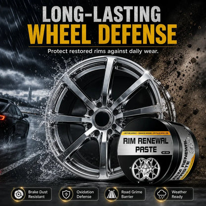 Vehicle-Ready All-in-One Wheel Care & Restoration Paste for Garage Use