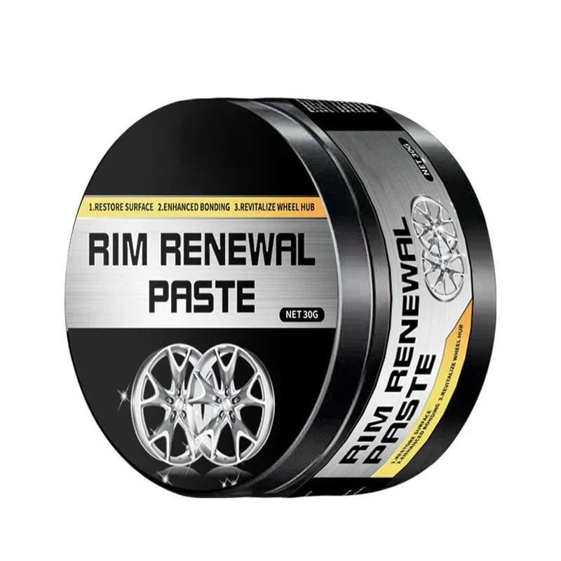 Vehicle-Ready All-in-One Wheel Care & Restoration Paste for Garage Use