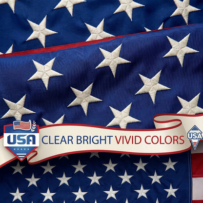 Vehicle-Ready 4th Of July – Hood Flag for Practical Car Use