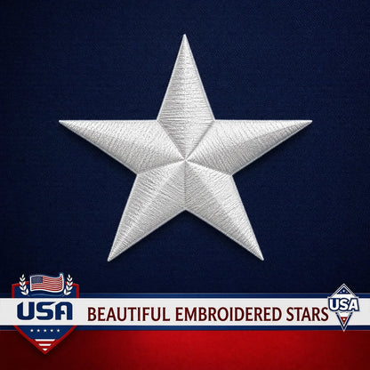 Vehicle-Ready 4th Of July – Hood Flag for Practical Car Use