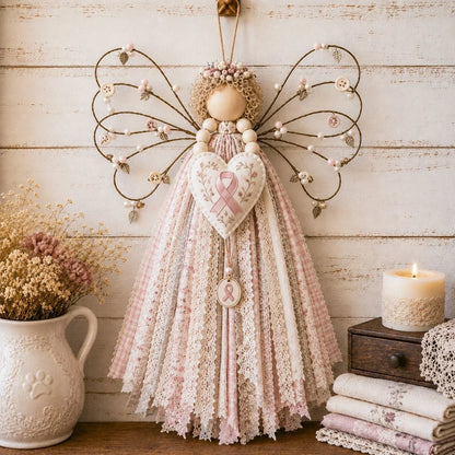 Make-Your-Own Hanging Angel Fabric Decoration