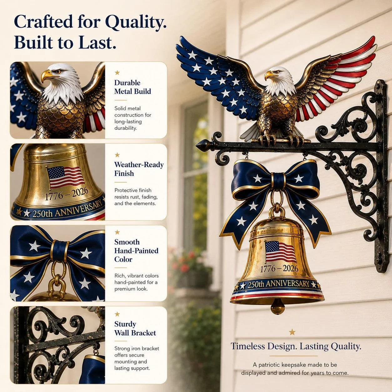 Distinctive Ring in the Semiquincentennial: 1776- "Spirit of Liberty"