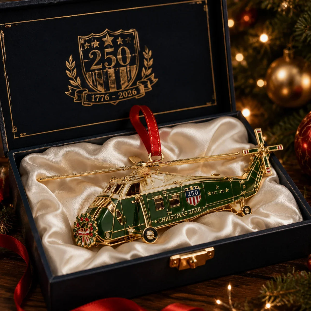 Purpose-Built 250th Anniversary Edition Helicopter
