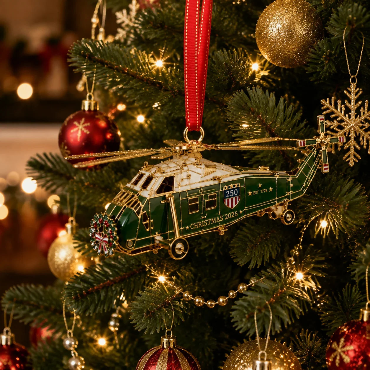 Purpose-Built 250th Anniversary Edition Helicopter