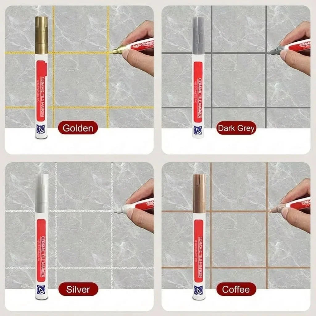 Purpose-Built Anti-Mould & Waterproof Joint Pen for Ceramic