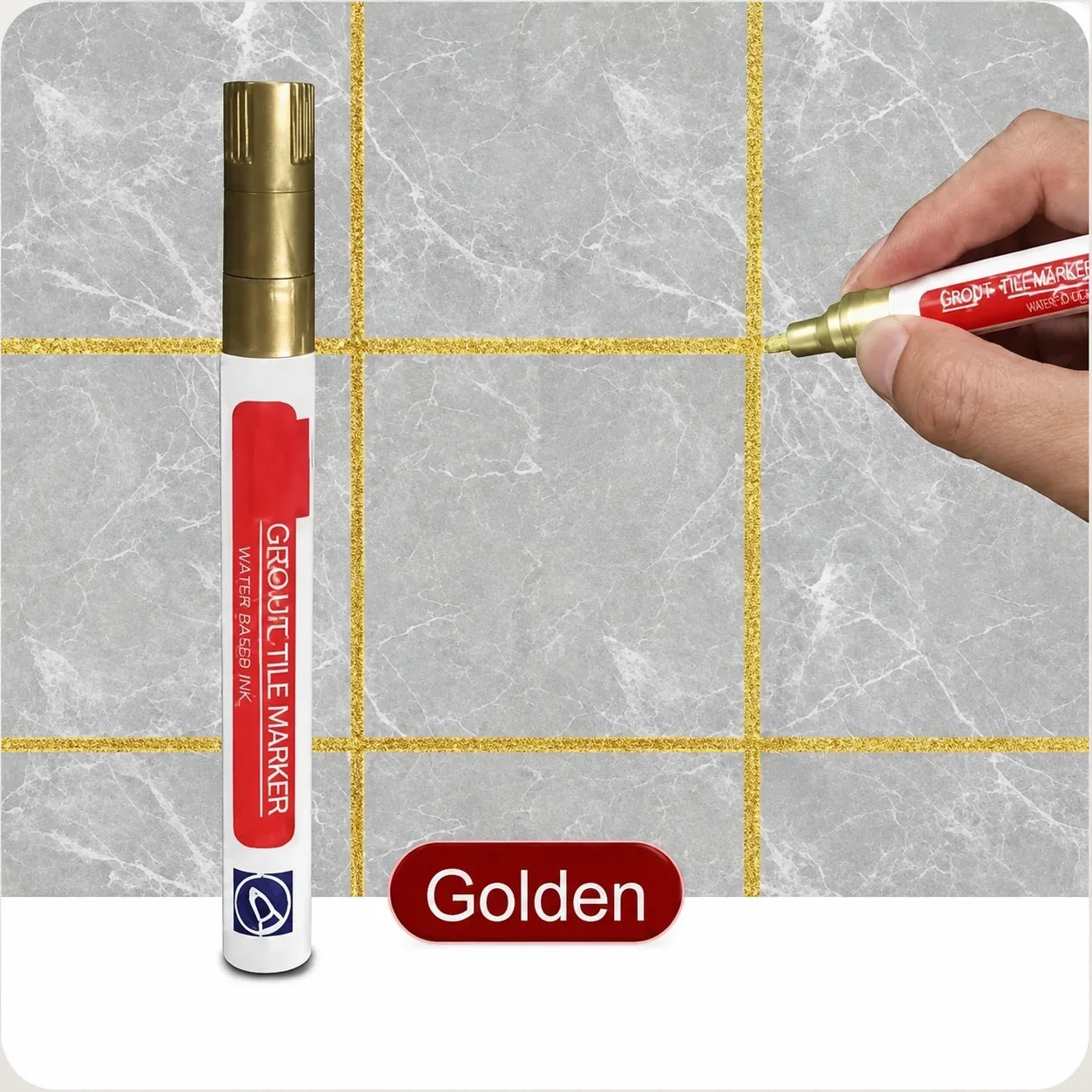 Purpose-Built Anti-Mould & Waterproof Joint Pen for Ceramic