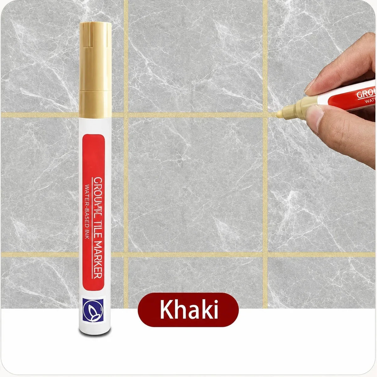 Purpose-Built Anti-Mould & Waterproof Joint Pen for Ceramic