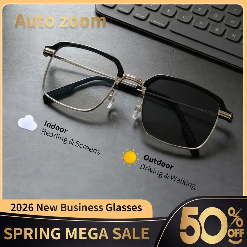 Auto-Adjusting HD Multi-Focal Reading Glasses