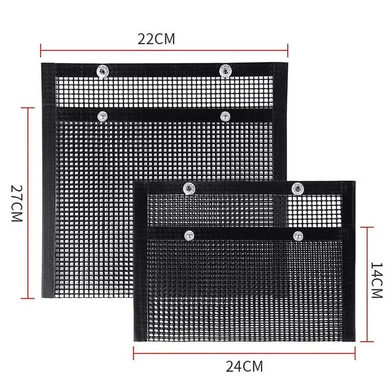Reusable Non-Stick BBQ Grill Mesh Bag