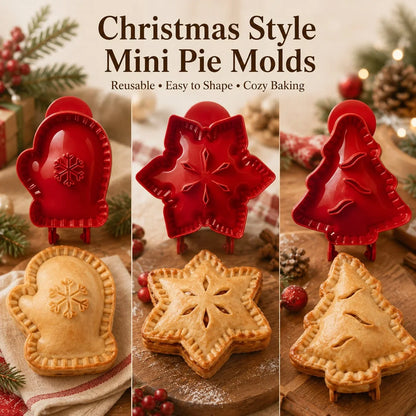 Purpose-Built Beginner-Friendly Mini Hand Pie Press Mold – 6 Fun