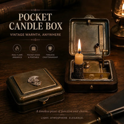 Purpose-Built 19th Century Mechanical Candle Box for Everyday Use