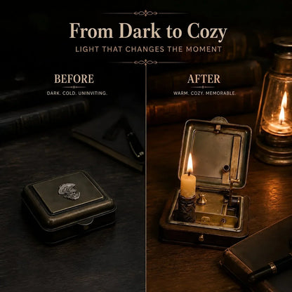 Purpose-Built 19th Century Mechanical Candle Box for Everyday Use