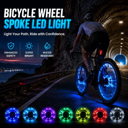 Decorative Bicycle Wheel Spoke LED Light for Focused Lighting