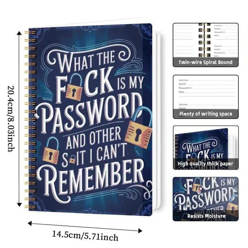Hands-On Password Notebook – Security Phrases for Creative Play