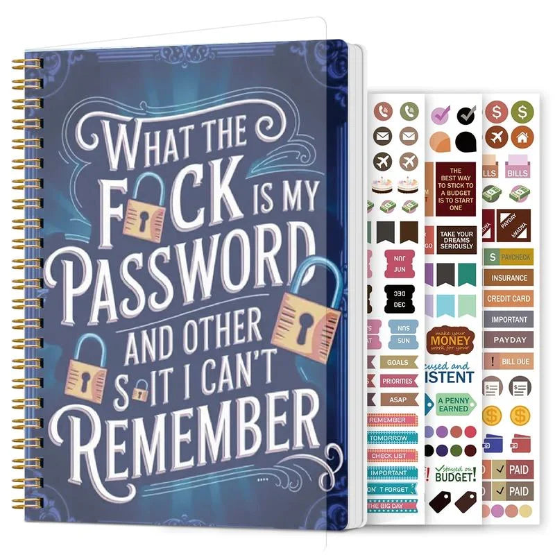 Hands-On Password Notebook – Security Phrases for Creative Play