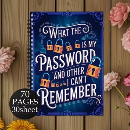 Hands-On Password Notebook – Security Phrases for Creative Play