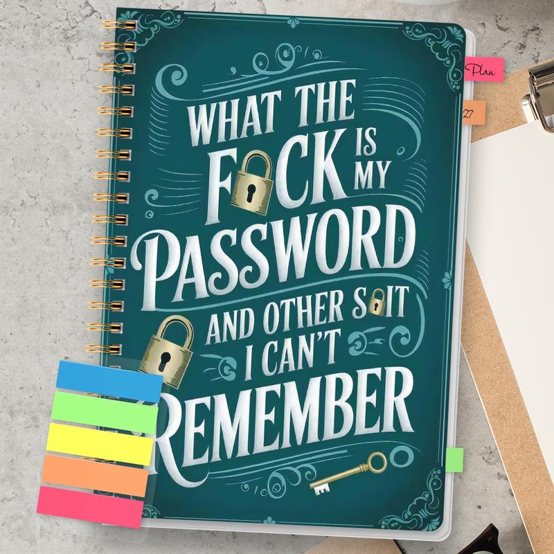 Hands-On Password Notebook – Security Phrases for Creative Play