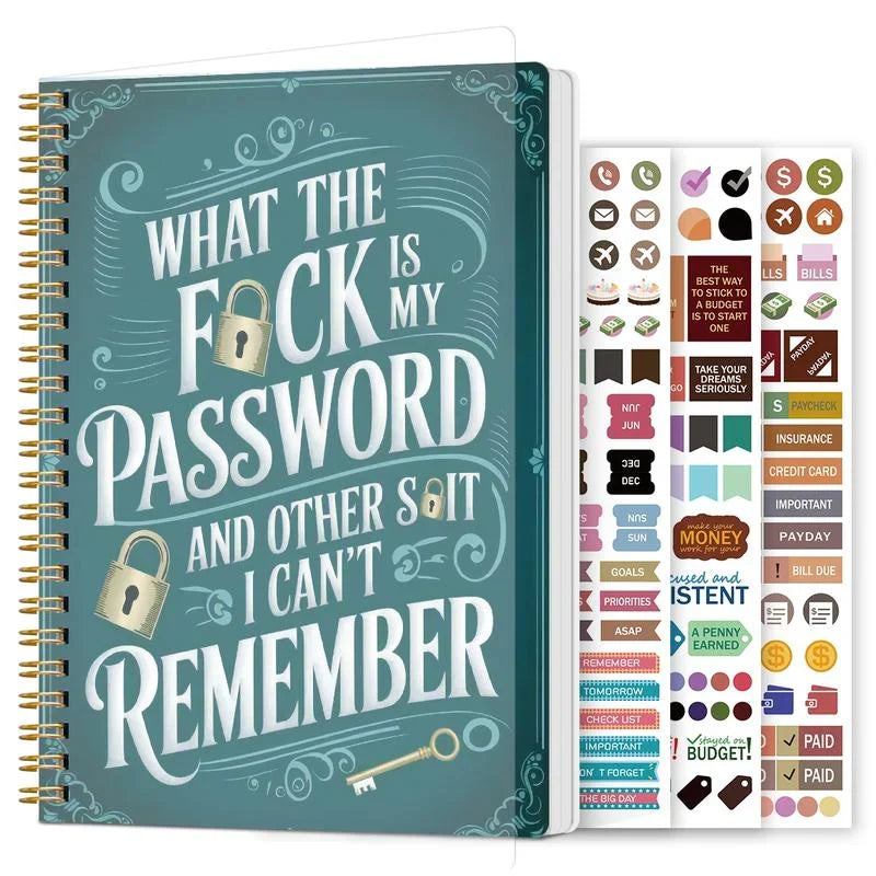 Hands-On Password Notebook – Security Phrases for Creative Play