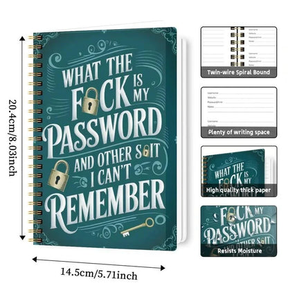 Hands-On Password Notebook – Security Phrases for Creative Play